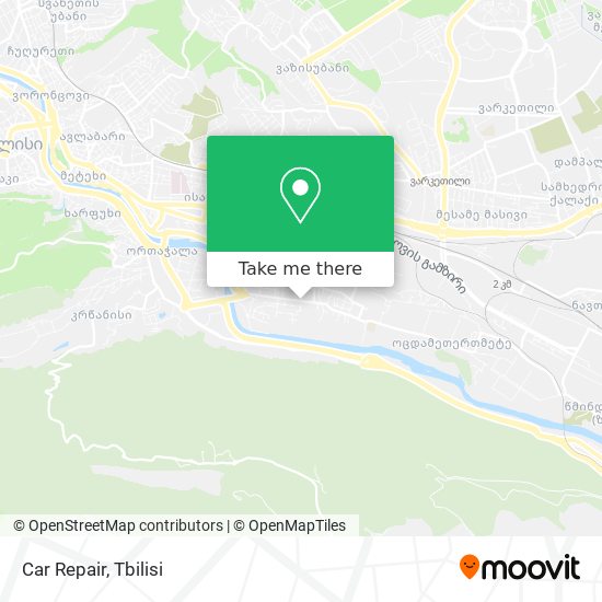 Car Repair map