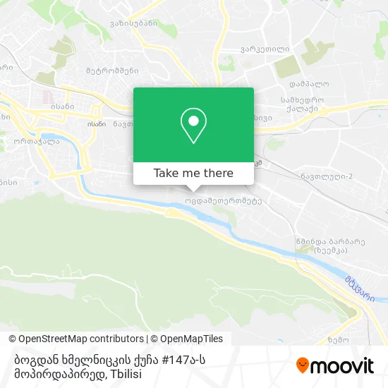 ბოგდან ხმელნიცკის ქუჩა #147ა-ს მოპირდაპირედ map