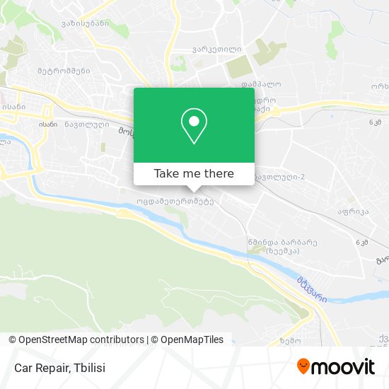 Car Repair map