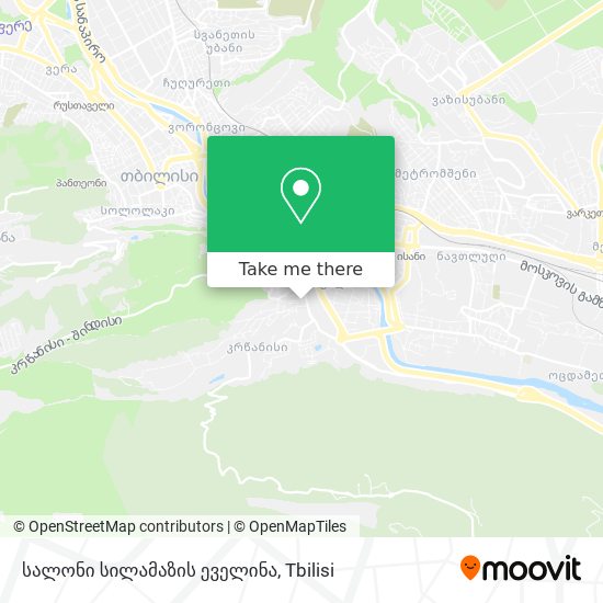 სალონი სილამაზის ეველინა map