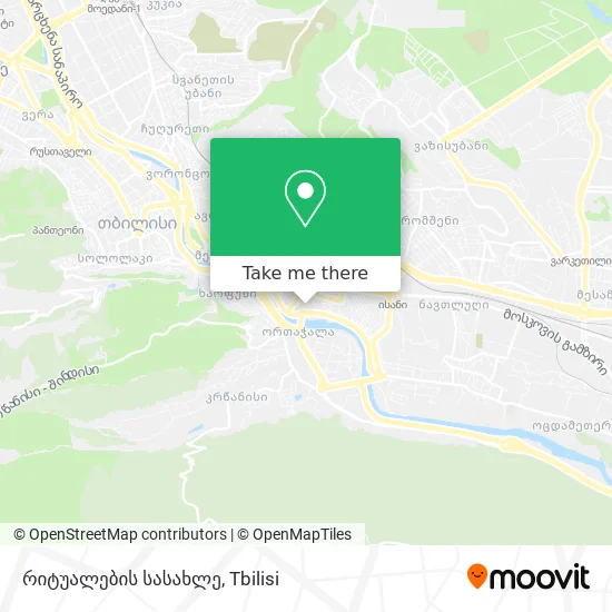 რიტუალების სასახლე map