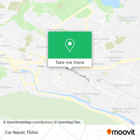 Car Repair map