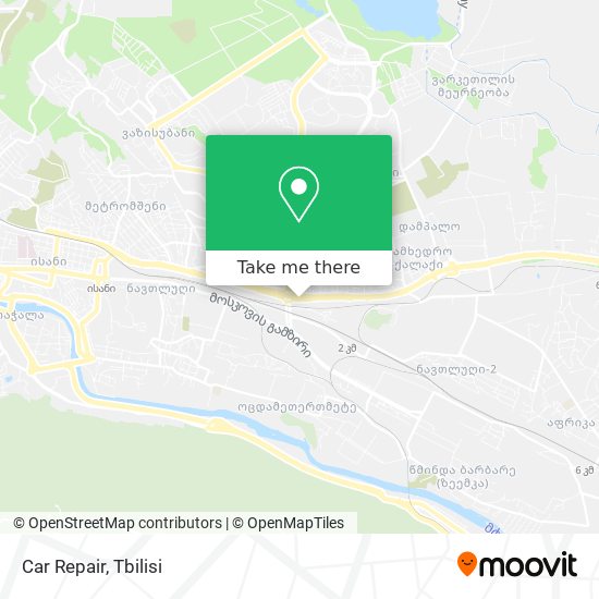 Car Repair map