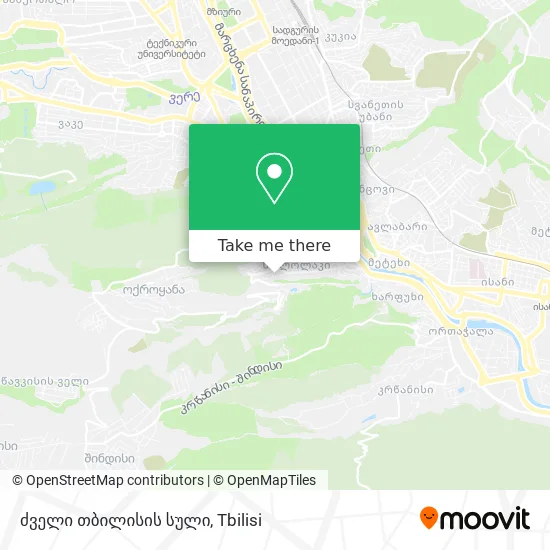 ძველი თბილისის სული map