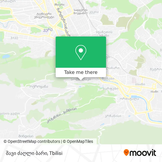 შავი ძაღლი ბარი map