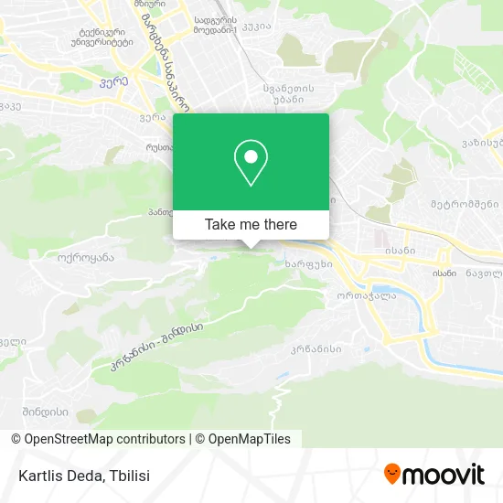 Карта Kartlis Deda