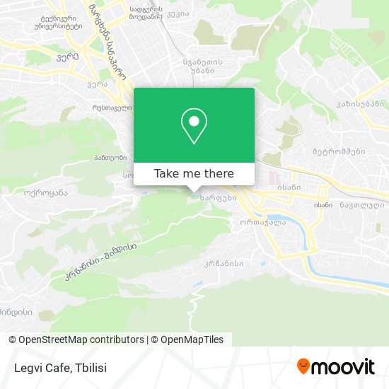 Legvi Cafe map