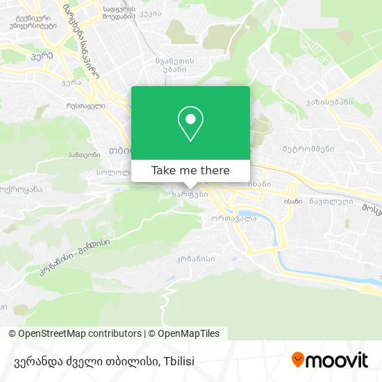 ვერანდა ძველი თბილისი map