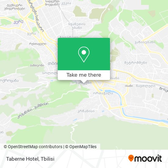 Taberne Hotel map