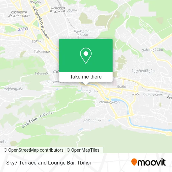 Карта Sky7 Terrace and Lounge Bar