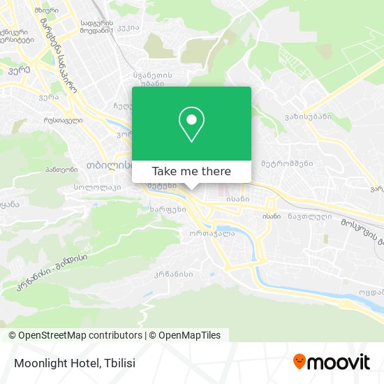 Moonlight Hotel map