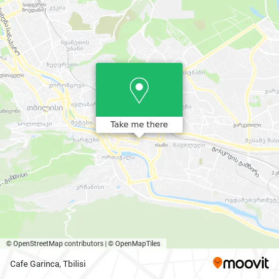 Cafe Garinca map