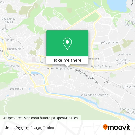 პროკრედიტ ბანკი map