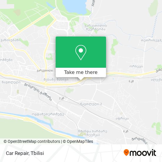 Car Repair map