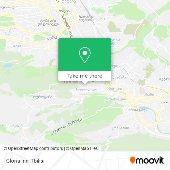 Gloria Inn map