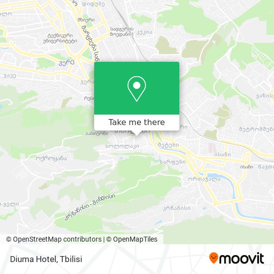 Diuma Hotel map