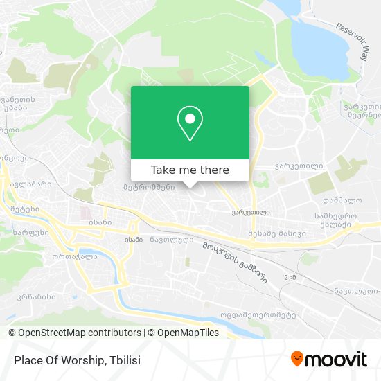 Place Of Worship map
