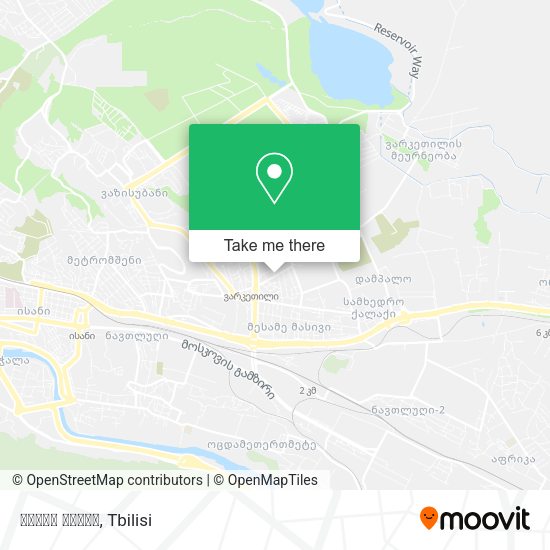 ჩოხის პარკი map