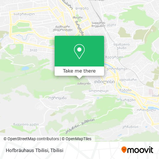 Hofbräuhaus Tbilisi map