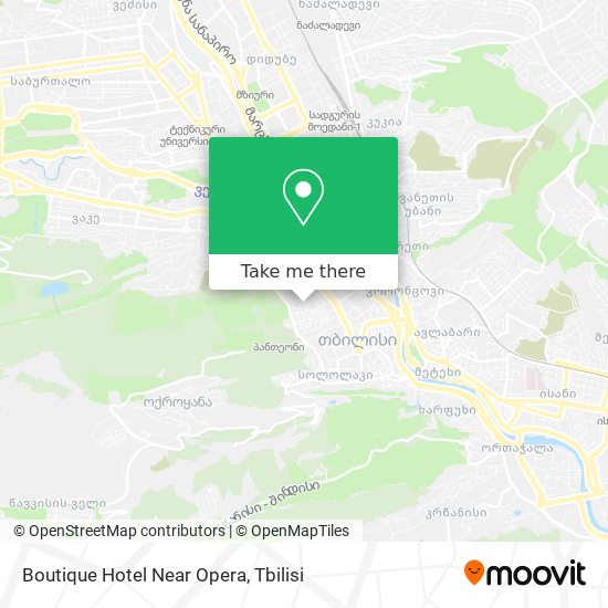 Boutique Hotel Near Opera map