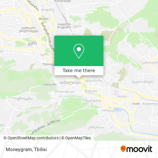 Карта Moneygram