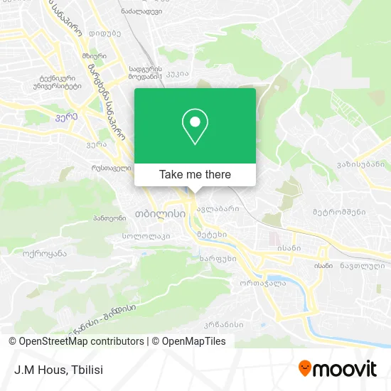 Карта J.M Hous