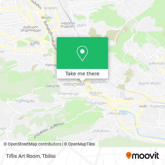 Tiflis Art Room map