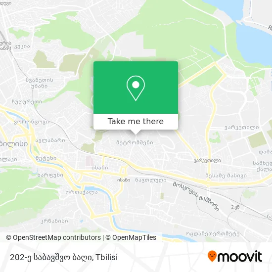 202-ე საბავშვო ბაღი map