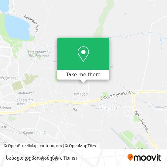 საბაჟო დეპარტამენტი map