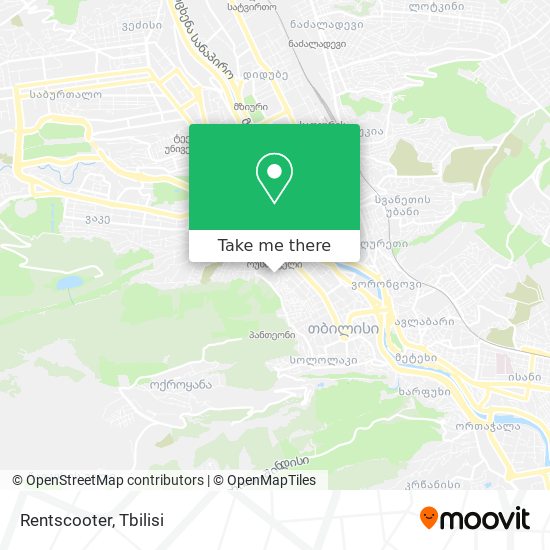 Rentscooter map