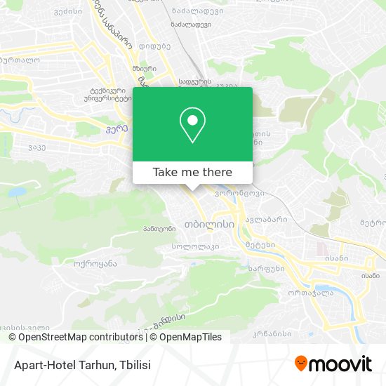 Apart-Hotel Tarhun map