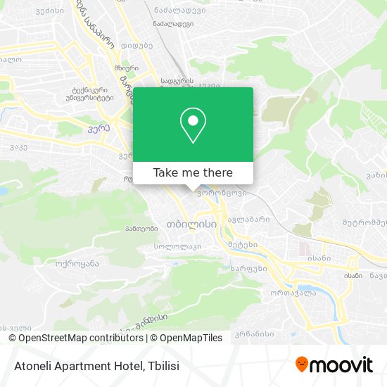 Atoneli Apartment Hotel map