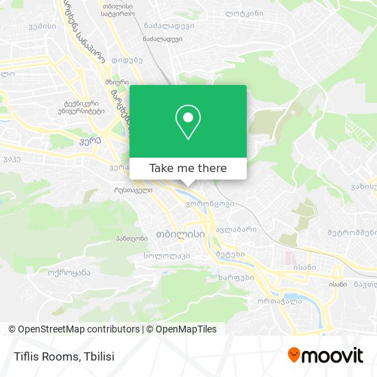 Карта Tiflis Rooms