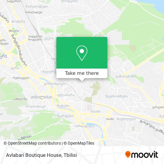 Avlabari Boutique House map