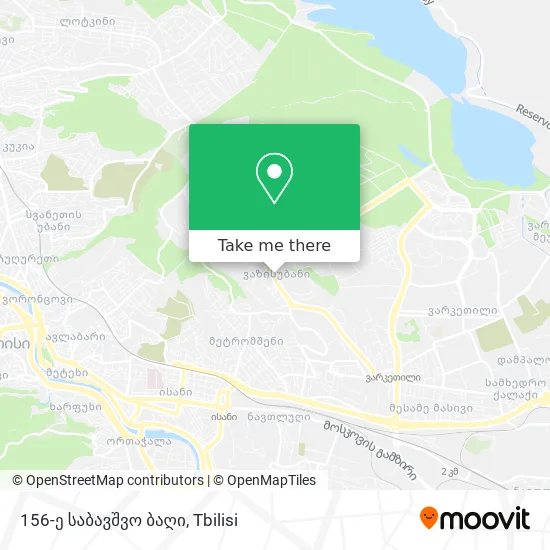 156-ე საბავშვო ბაღი map
