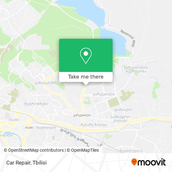 Car Repair map