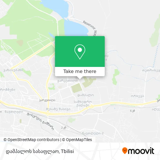 დამპალოს სასაფლაო map