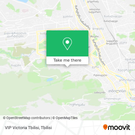 VIP Victoria Tbilisi map