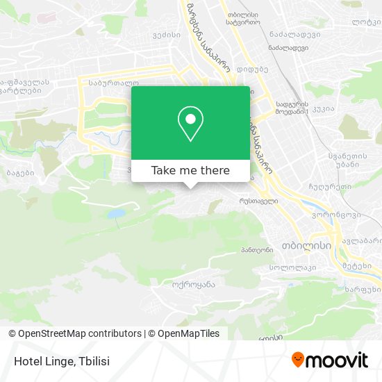 Hotel Linge map