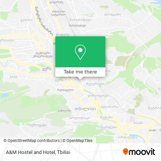 A&M Hostel and Hotel map