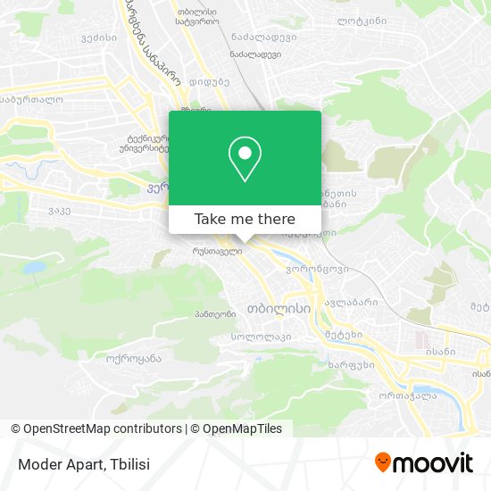 Moder Apart map