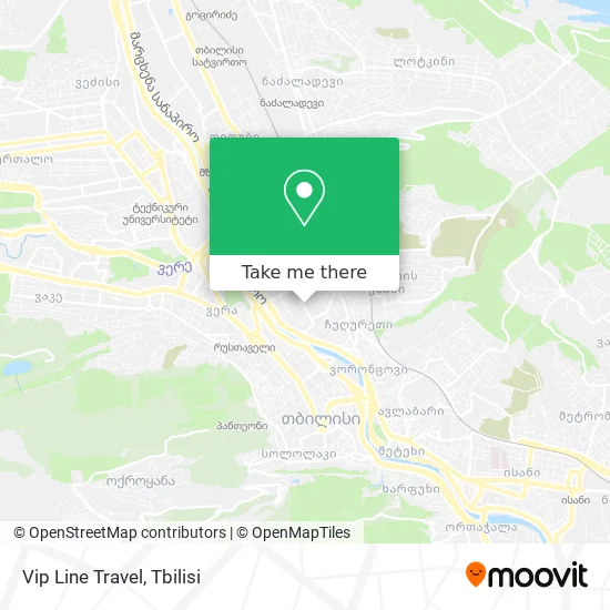 Карта Vip Line Travel