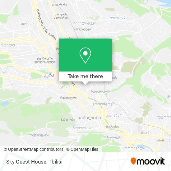 Sky Guest House map