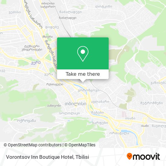 Vorontsov Inn Boutique Hotel map