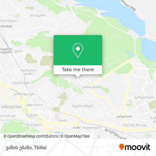 ვაზის უბანი map