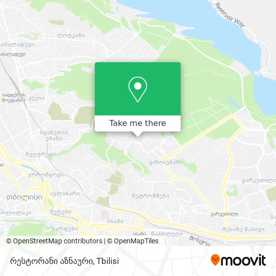 რესტორანი აზნაური map