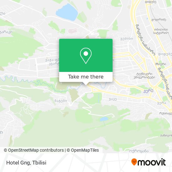 Hotel Gng map