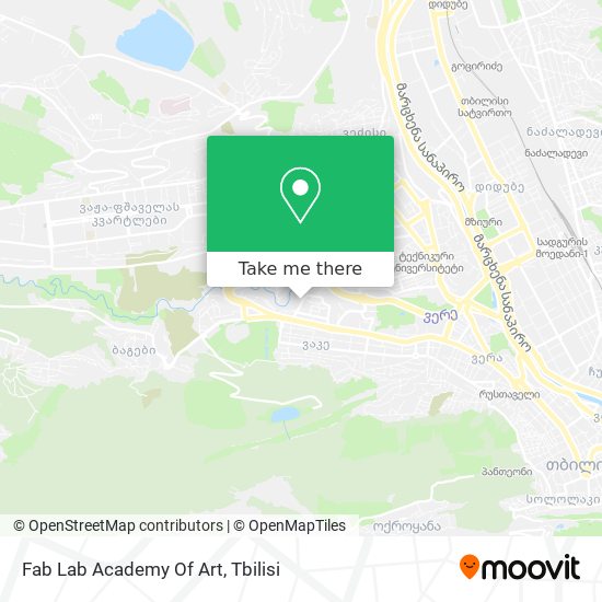 Fab Lab Academy Of Art map