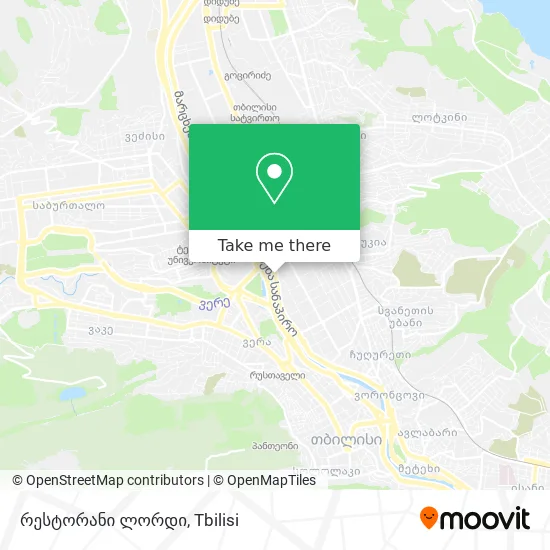 რესტორანი ლორდი map