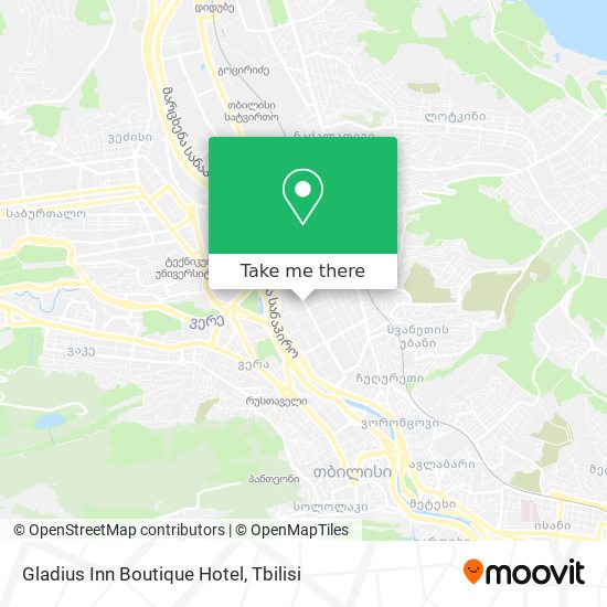 Gladius Inn Boutique Hotel map